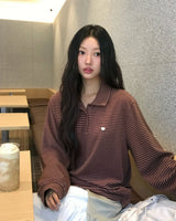 [ORIGINAL] ストリングボーダーTシャツ