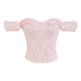 Maelle Ruffle Lace Top