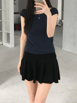 Lena Shirring Puff T-shirt (4 colors)