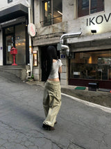 Stone Unbalanced shoulder T