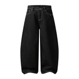 Sage Heart Wing Wide Fit Denim