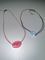 Kawai button necklace (2color)