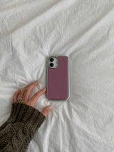 o.color mauve pink case (silver epoxy)