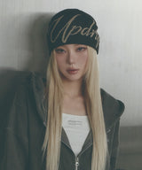 Jacquard Roll Beanie[Black]
