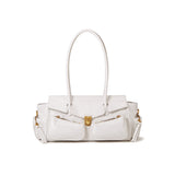 “Milano” Oiled Leather Biker Bag