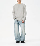 Remy Stripe Henley Tee