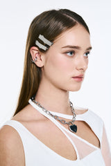 NO.566 [SILVER] HAIR PIN 2SET