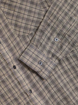 Mar over check shirt