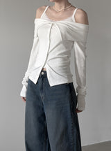 Ber lace sleeveless