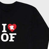 [UNISEX] アイラブベア長袖Tシャツ