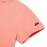 シグネチャービックチェリークロップTシャツ【ライトオレンジ】