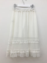 Terrine frill skirt (2color)