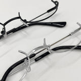 Kewa Metal Geek-chic Round Glasses