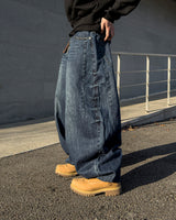 El domingo balloon denim pants