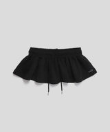 SWEAT LAYERED LOGOLABEL SKIRT