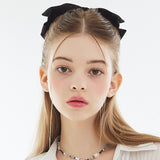 Big Ribbon Draping Hair Clip
