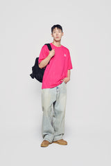 24FW ベーシックロゴ シンプルコットンバックパック ブラック