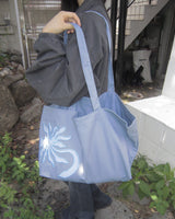 Dalia Check Embroidered Shoulder Bag