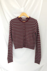 Cozy Striped Cardigan