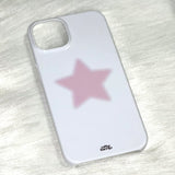 [made] bebe star pink phone case (hard)