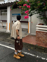 リニアストライプショートスリーブシャツ – M/L (3 Colors)