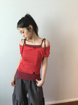 Sailor Dot Off T-Shirt (3color)