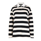  Relaxed Fit Striped Polo T 