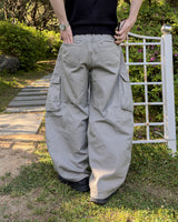 Raun Curved Cargo Wide Pants