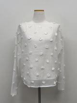 [SET] Daisy See-through Blouse Set