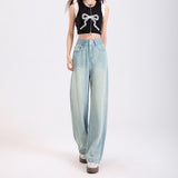Lyocell Lightweight Wide Leg Denim Pants
