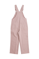Kookeesee スラブコットンオーバーオール (Light pink)