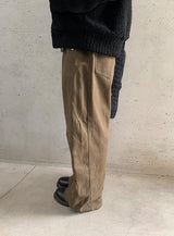 Hugin Cut Cotton Balloon Wide Pants