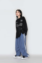 スプレーパッチ長袖Tシャツ