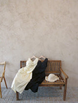 gathered long one-piece