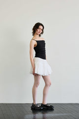 ANNIE BALLOON SKIRT PANTS / WHITE