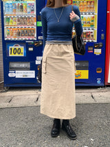 [MADE] VELY TENCEL LAYERED TEE