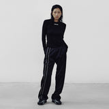 Shiny banding Pants