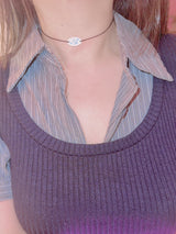 Kawai button necklace (2color)