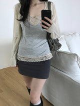 Like mini skirt pants (2 colors)