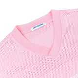DirtyCoins Y2K Jersey Football Pink