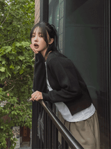 [U-BASIC] Ale Corsel V-neck Cardigan