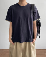 ニアレイヤードショートスリーブTシャツ