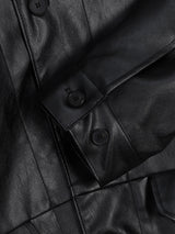 Web Leather Jacket