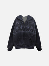 Sophie Nordic Graphic Fleece Hoodie (4c)