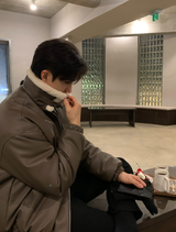 ミレイレザームスタンパデッドジャンパー