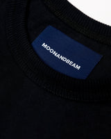 ムーンアンドビーム ロゴ Tシャツ (BLACK)
