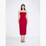 Carolyn Dress in Cherry