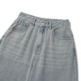 KIRSHプレーンサンドウォッシングワイドフィットデニムパンツ [LIGHT BLUE]