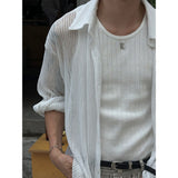 [S/S] Mood see through wrinkle shirts(2color)