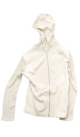 033 balaclava knit zip up_ ivory